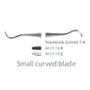 Kép 1/2 - Fogászati műszer Universal Curette Younger-Good 7-8 Small Curved Blade, plasztik nyéllel