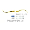 Picture 1/3 -Fogászati műszer Gracey Standard 13-14 Posterior Distal, with stainless steel handle 26  fém nyéllel