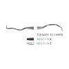 Kép 1/2 - Fogászati műszer Gracey Mesial-Distal 11-14, with stainless steel handle 38  fém nyéllel