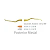 Picture 1/3 -Fogászati műszer XP Gracey +3 Access 11-12 Posterior Mesial, with stainless steel handle 27  fém nyéllel