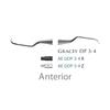 Kép 1/3 - Fogászati műszer Gracey +3 Deep Pocket 3-4 Anterior, with plastic handle 39  plasztik nyéllel
