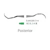 Picture 1/3 -Fogászati műszer lant Curette Langer L3-4 Posterior, plasztik nyéllel