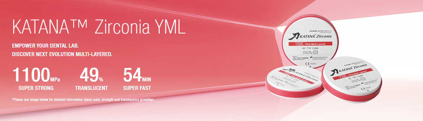 Noritake Kuraray Katana YML YAD/CAM tömbök