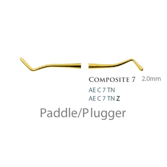 Fogászati műszer Composite Plastic Filling - XP-Technologie Composite 7, acél markolattal Fogászati műszer Composite Plastic Filling - XP-Technologie Composite 7, acél markolattal