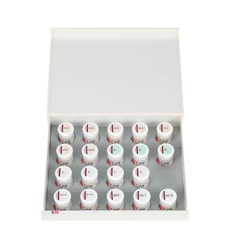 Noritake CZR Press LF Basic kit 19 colors (190g) - alacsony égetésű cirkonkerámia por készlet