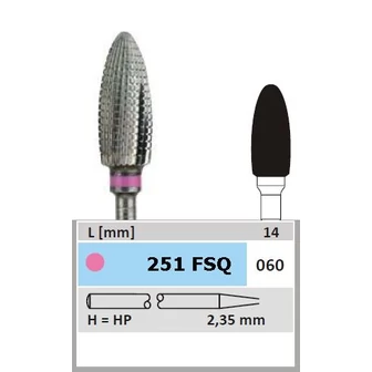 Surface fréz C251FSQ 104 060