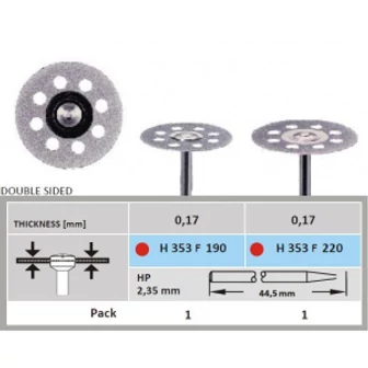 Surface gyémánt szeparáló H 353F 220