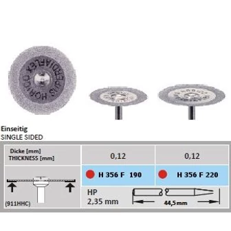 Surface gyémánt szeparáló H 356F 220
