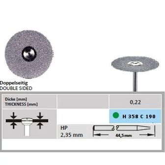 Surface gyémánt szeparáló H 358C 190
