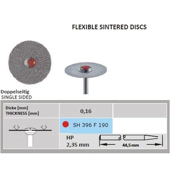 Surface szintergyémánt SH 396F 190