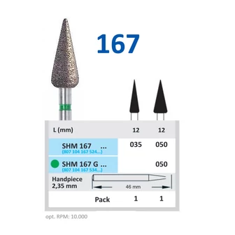 Surface szintergyémánt SHM 167 035