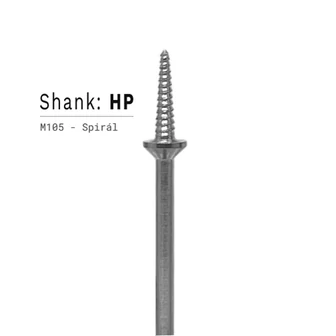 META Mandrel henger gumikőhöz (spirál)