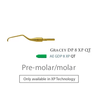 Fogászati műszer XP Quik-Tip Gracey +3 Deep Pocket 8 Fogászati műszer XP Quik-Tip Gracey +3 Deep Pocket 8