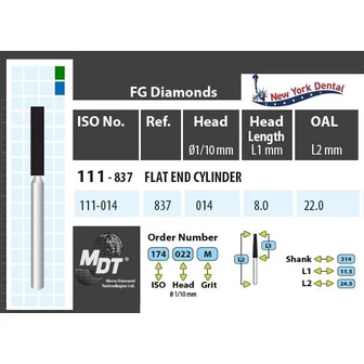 MDT Turbina gyémánt, henger 111-014C