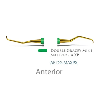 Fogászati műszer XP Double-Gracey Mini Anterior, plasztik nyéllel