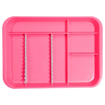 ZIRC B-Lok tálca osztott, neonpink