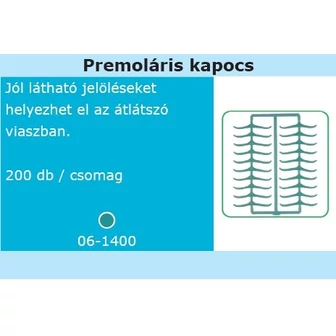 Surface Viasz - Premoláris kapocs (200 db)