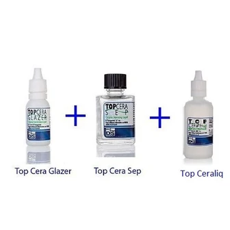 DS Technology Top Kit 5 - Cera Sep / Glazer / Ceraliq - folyadék készlet