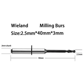 ZircoMill Wieland Select Frézer 2,5 mm