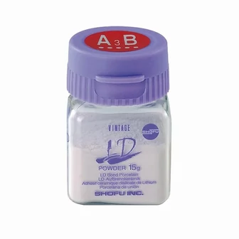 Shofu Vintage LD Body A1B 15g - lítium-diszilikát kerámia dentin por