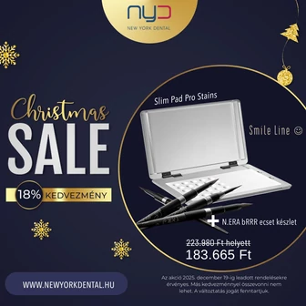 Sml 15310-S SlimPad PRO Stains, Al2O3 kerámia keverő tálca - Smile Line 4200-N.ERA bRRRush Ass. - Prémium csomag