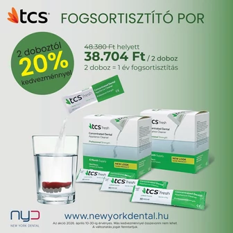 TCS Fogsortisztító por 24x1,75g