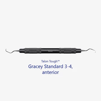 Fogászati műszer Gracey Standard 3-4 Anterior, with plastic handle 38  plasztik nyéllel