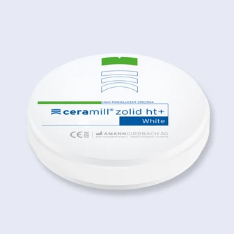 Amann Girrbach Ceramill Zolid HT+ white 98x12