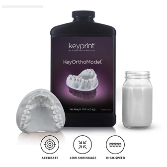 Keystone Keyprint KeyOrthoModel Resin 3D folyadék - Szürke