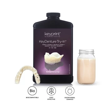 Keystone Keyprint KeyDenture Try-In 3D folyadék - A1