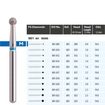 MDT Gyémánt fúró 001-009M
