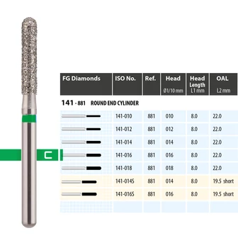 MDT fogászati gyémánt fúrók