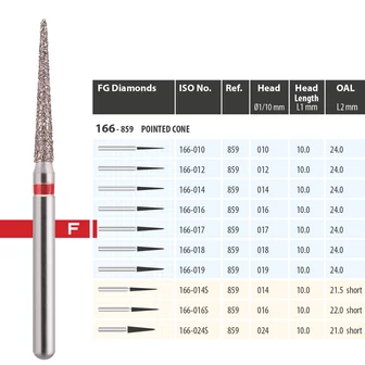 MDT Gyémánt fúró 166-017F
