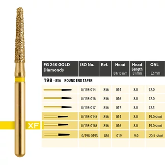 MDT Gyémánt fúró G/198-016SXF