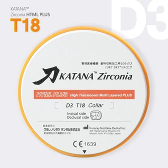 Noritake Katana Zirconia HTML PLUS - D3 - 22mm