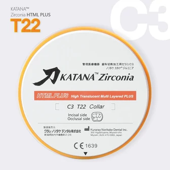Noritake Katana Zirconia HTML PLUS - D3 - 18mm