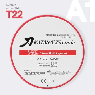 Katana Zirconia YML 22 mm A1