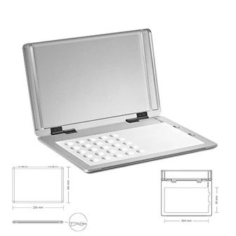 SMILE LINE - SlimPad PRO, stains tray mixing slab