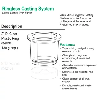 WM.beágyazó gyürü 2-es /180g/ #4094