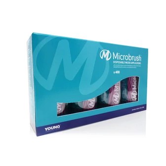 Microbrush M10 Finom applikátor - Pink 4x100 db