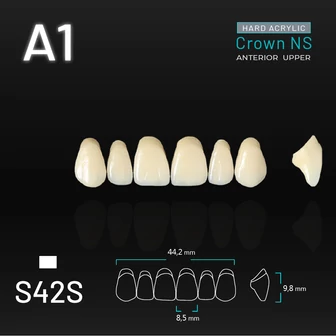 Yamahachi Acryl Crown NS felső metsző A1 S42S