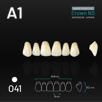 Yamahachi Akril Crown NS felső metsző A1-O41