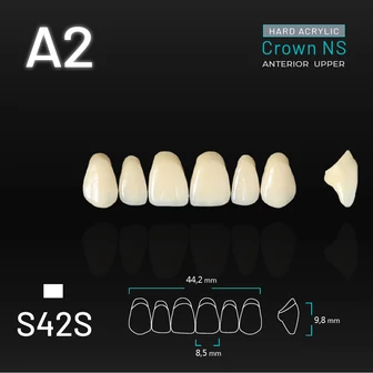 Yamahachi Akril Crown NS felső metsző A2-S42S