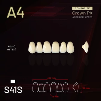 Yamahachi Composit Crown felső metsző A4 S41S