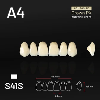 Yamahachi Composit Crown felső metsző A4 S41S