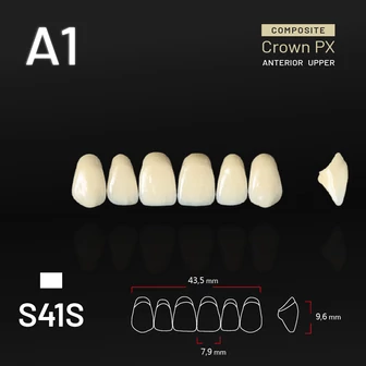 Yamahachi Composit Crown felső metsző A1 S41S