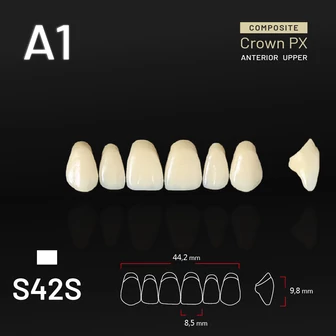 Yamahachi Composit Crown felső metsző A1 S42S