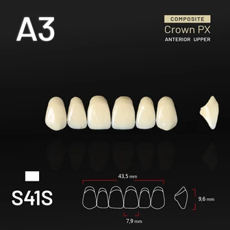 Yamahachi Composit Crown felső metsző A3 S41S