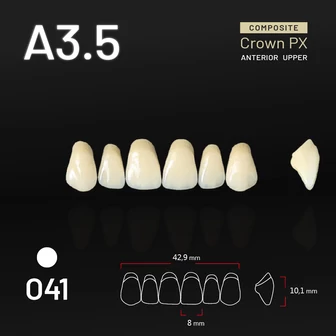 Yamahachi Composit Crown felső metsző A3,5 O41