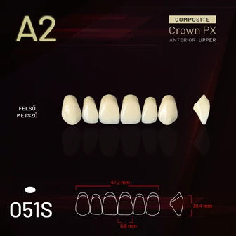 Yamahachi Composit Crown felső metsző A2 O51S